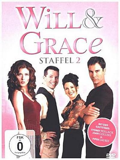 Will & Grace. Staffel.2, 4 DVD