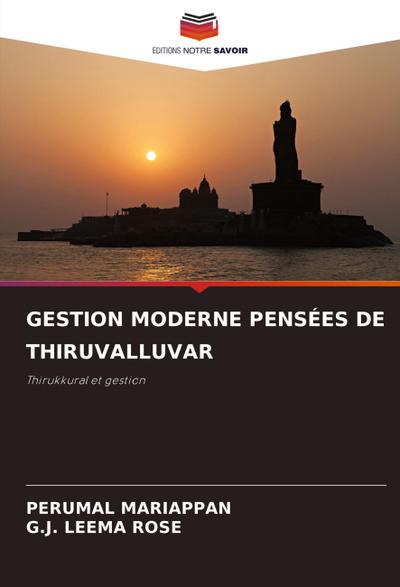 GESTION MODERNE PENSÉES DE THIRUVALLUVAR