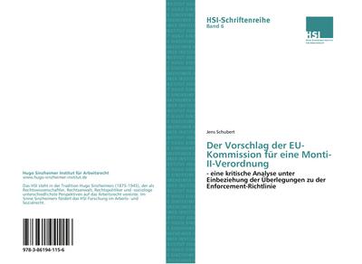 Der Vorschlag der EU-Kommission für eine Monti-II-Verordnung