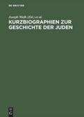 Kurzbiographien zur Geschichte der Juden