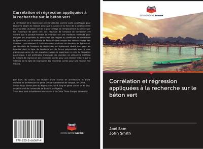 Corrélation et régression appliquées à la recherche sur le béton vert