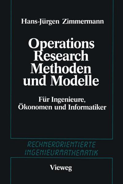 Methoden und Modelle des Operations Research