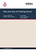 Was eine Frau im Frühling träumt