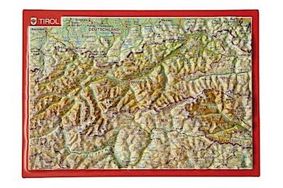 Tirol, Reliefpostkarte
