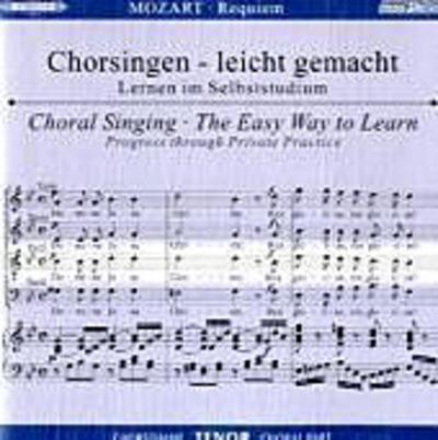 Requiem, KV 626, Chorstimme Tenor, 1 Audio-CD