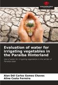 Evaluation of water for irrigating vegetables in the Paraiba Hinterland