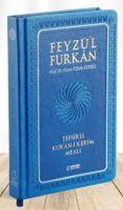Feyzül Furkan Tefsirli Kuran-i Kerim Meali Sempatik Cep Boy - Tefsirli Meal - Ciltli - Lacivert
