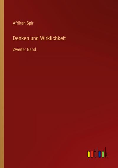 Denken und Wirklichkeit