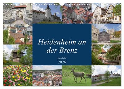 Heidenheim an der Brenz (Wandkalender 2026 DIN A3 quer), CALVENDO Monatskalender