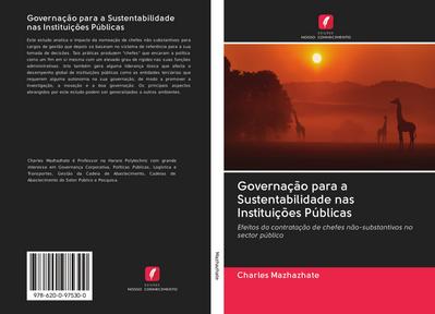 Governação para a Sustentabilidade nas Instituições Públicas