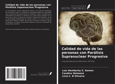 Calidad de vida de las personas con Parálisis Supranuclear Progresiva