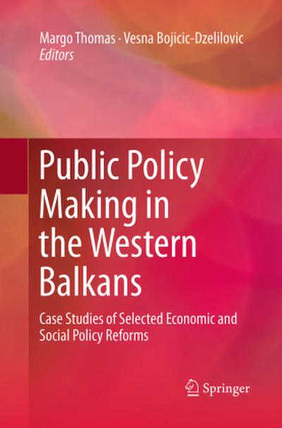 Public Policy Making in the Western Balkans