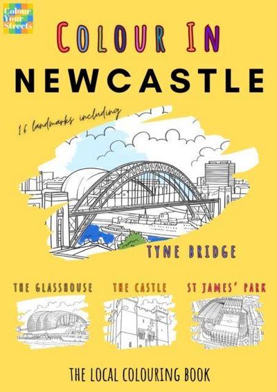 Newcastle Colouring Book (A4)
