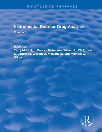 Instrumental Data for Drug Analysis, Second Edition