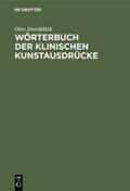 Wörterbuch der Klinischen Kunstausdrücke