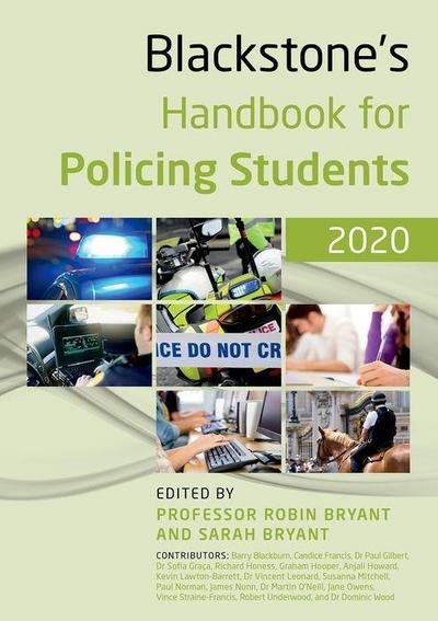 Blackstone’s Handbook for Policing Students 2020