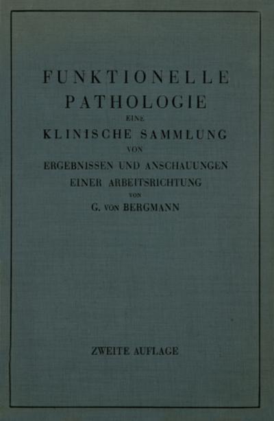 Funktionelle Pathologie