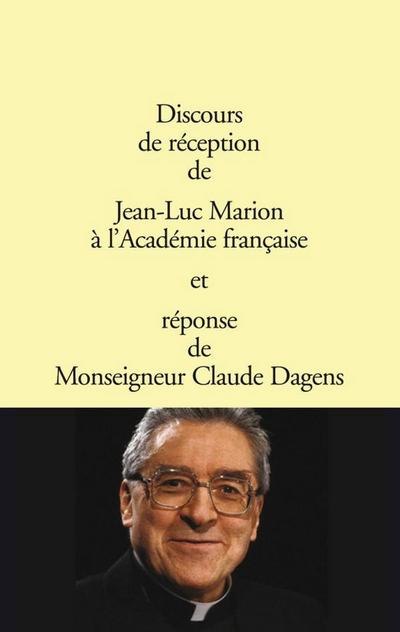 Discours de réception à l’Académie française