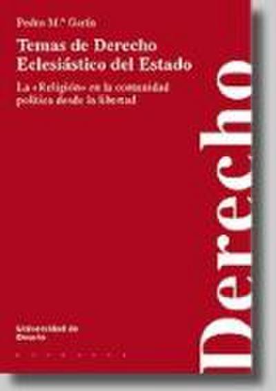 Garín Urionabarrenechea, P: Temas de derecho eclesiástico de