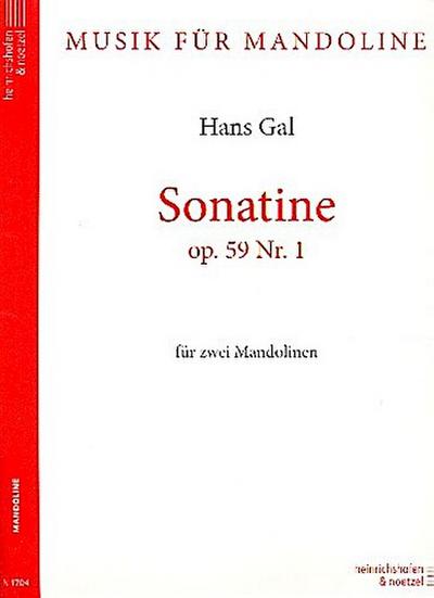 Sonatine op.59,1 für 2 Mandolinen