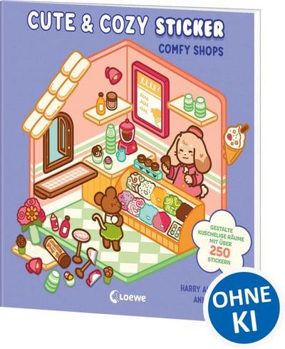 Cute & Cozy Sticker - Comfy Shops