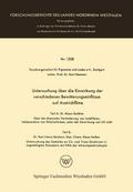 Untersuchung über die Einwirkung der verschiedenen Bewitterungseinflüsse auf Anstrichfilme