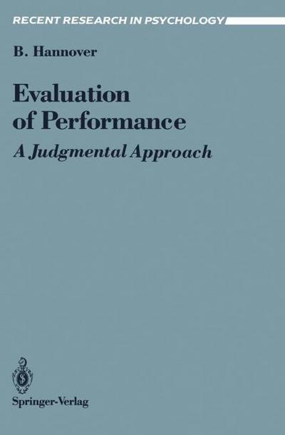 Evaluation of Performance