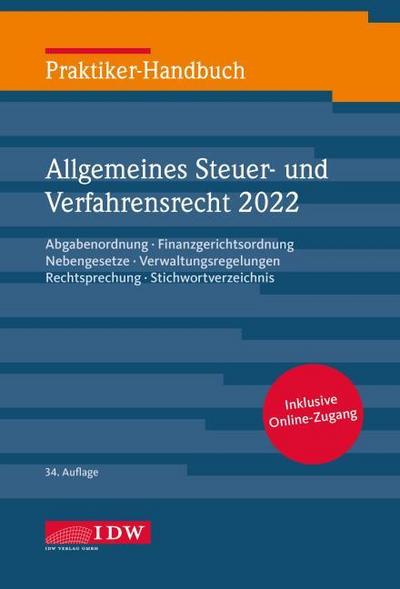 Allgemeines Steuer-und Verfahrensrecht 2022