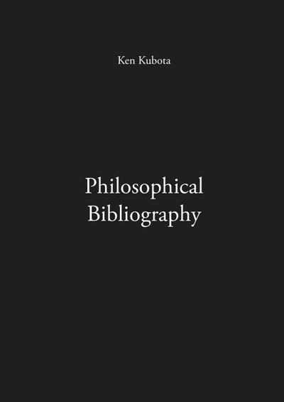 Philosophical Bibliography