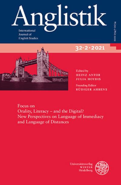 Anglistik. International Journal of English Studies. Volume 32:2 (2021)