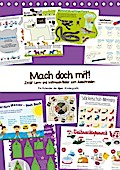 Zwölf Mitmachbilder zum Ausschneiden und Nachmache