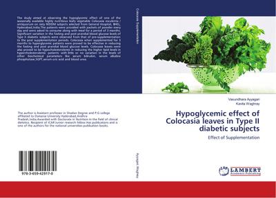 Hypoglycemic effect of Colocasia leaves in Type II diabetic subjects