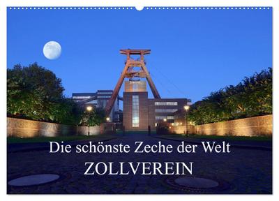 Die schönste Zeche der Welt Zollverein (Wandkalender 2024 DIN A2 quer), CALVENDO Monatskalender
