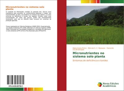 Micronutrientes no sistema solo planta