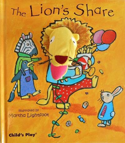 The Lion’s Share [With Finger Puppets]
