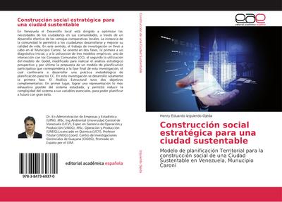 Construcción social estratégica para una ciudad sustentable