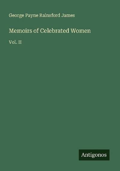 Memoirs of Celebrated Women