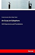 An Essay on Colophons