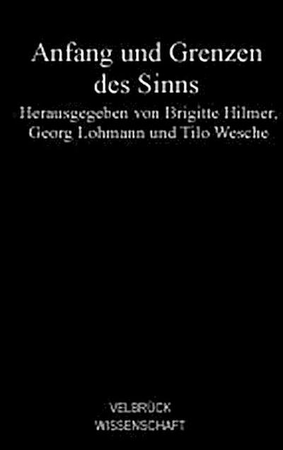 Anfang und Grenzen des Sinns
