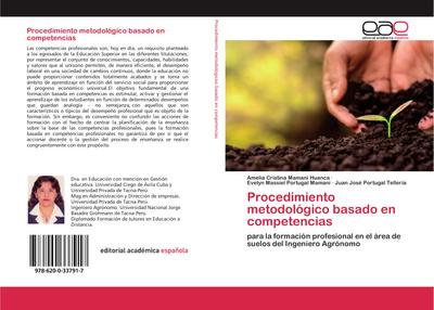 Procedimiento metodológico basado en competencias