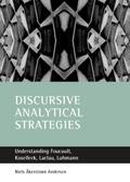 Discursive analytical strategies