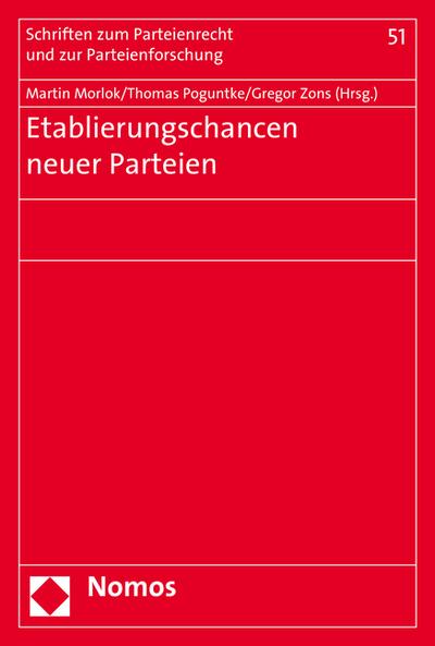 Etablierungschancen neuer Parteien