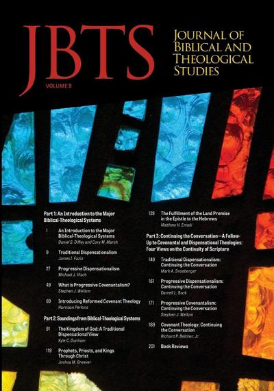 Journal of Biblical and Theological Studies, Issue 9