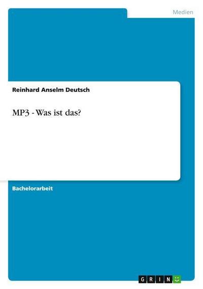 MP3 - Was ist das?