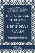 The removal of blame from the great Imams