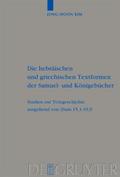 Die hebräischen und griechischen Textformen der Sa