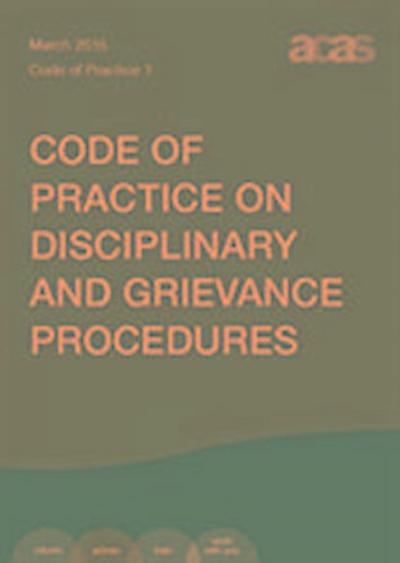 Advisory, C: Disciplinary and grievance procedures