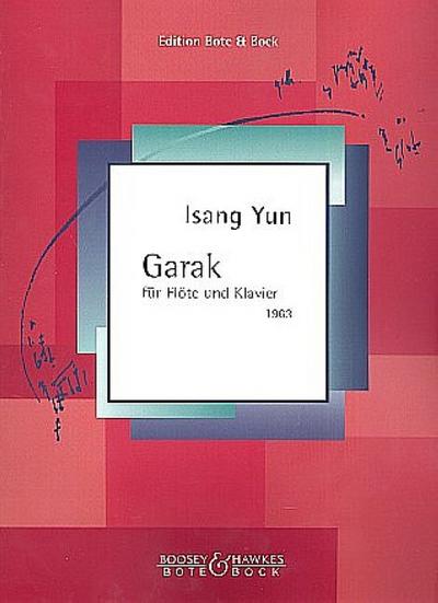 Garakfür Flöte und Klavier