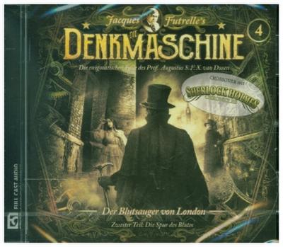 Die Denkmaschine - Der Blugsauger von London, Audio-CD