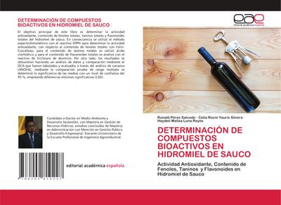 DETERMINACIÓN DE COMPUESTOS BIOACTIVOS EN HIDROMIEL DE SAUCO